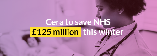 Cera to save NHS up to £125 million this winter